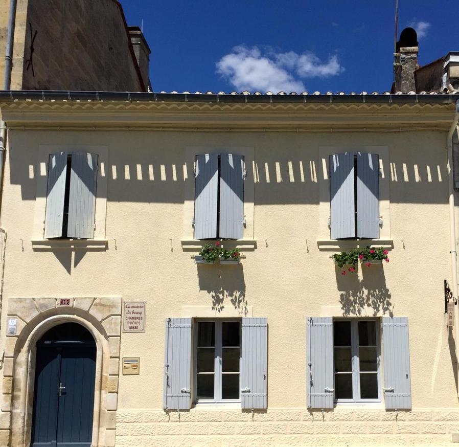La Maison Du Bourg B&B Puisseguin Exterior foto